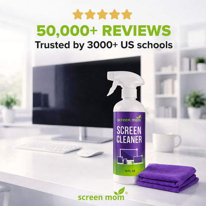 Screen Cleaner Spray 16oz Bottle for TV, Car, Laptop & Computer