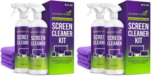 Screen Cleaner Spray 16oz Bottle for TV, Car, Laptop & Computer