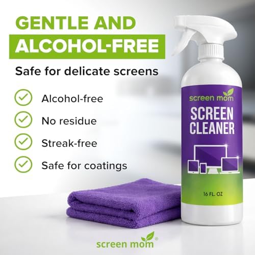 Screen Cleaner Spray 16oz Bottle for TV, Car, Laptop & Computer