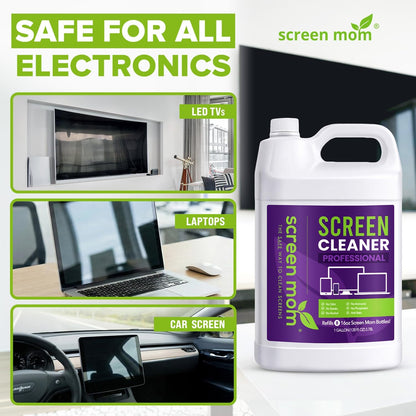 Screen Cleaner Spray 16oz Bottle for TV, Car, Laptop & Computer