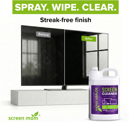 Screen Cleaner Spray 16oz Bottle for TV, Car, Laptop & Computer