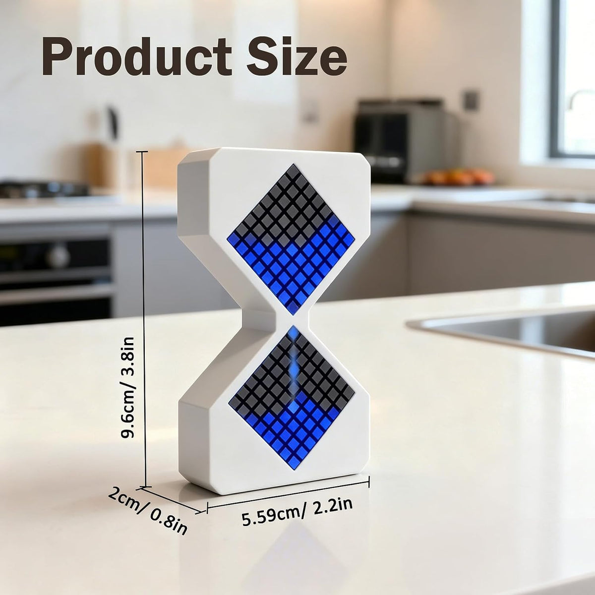 Digital Hourglass Visual Timer,LED Focus Timers