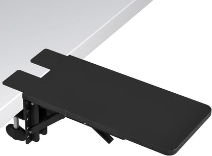 Desk Extender Tray, 11.8 x 5.9 Inch, Black Carbon Fiber