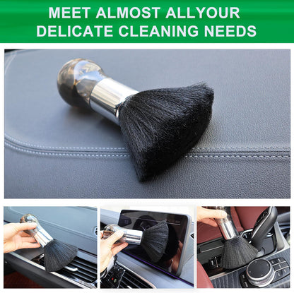 Microfiber Duster Brush with Soft Fibers, Dust Brushes, Efficient Dust Removal, Cleaning Tool Perfect for Car Interior, Keyboards, Artwork, Craft