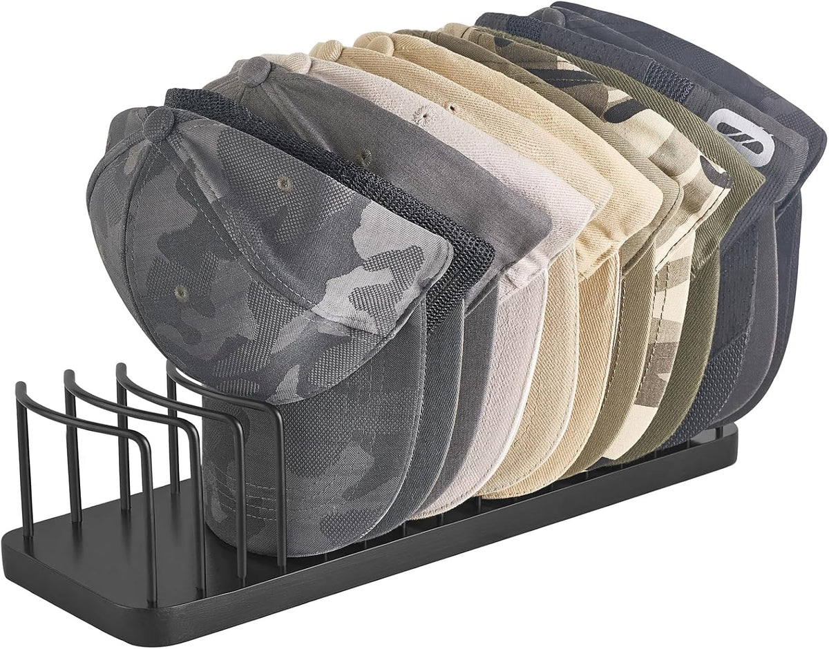 Hat Organizer for Baseball Caps, Hat Holder Storage for Closet, Gold