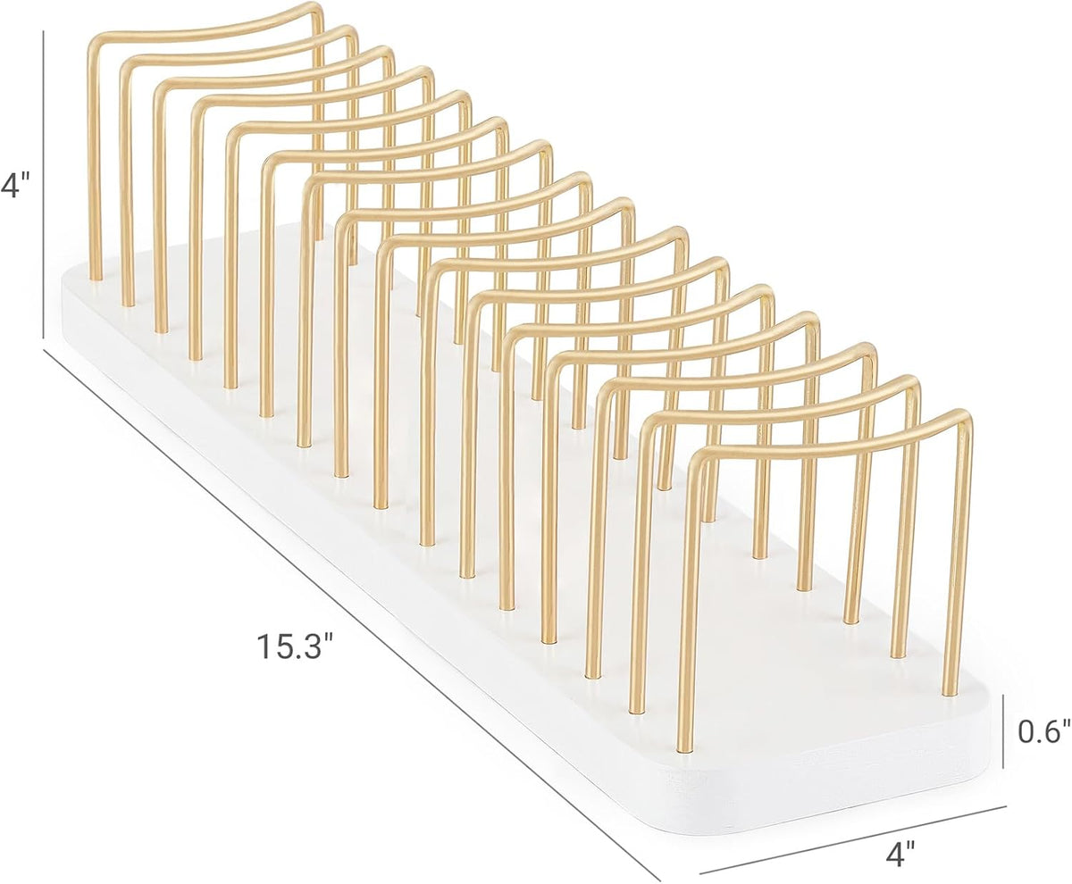 Hat Organizer for Baseball Caps, Hat Holder Storage for Closet, Gold