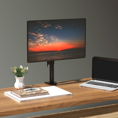 Freestanding Dual Monitor Stand for 13-27 inch Screens, 22 lbs per Arm