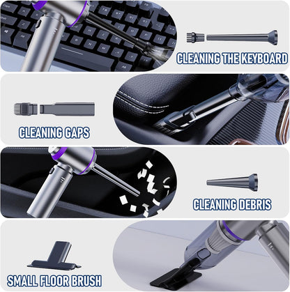 Car Vacuum Cordless Mini Handhled 4-in-1 High Power Cleaner 20000Pa