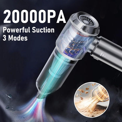Car Vacuum Cordless Mini Handhled 4-in-1 High Power Cleaner 20000Pa