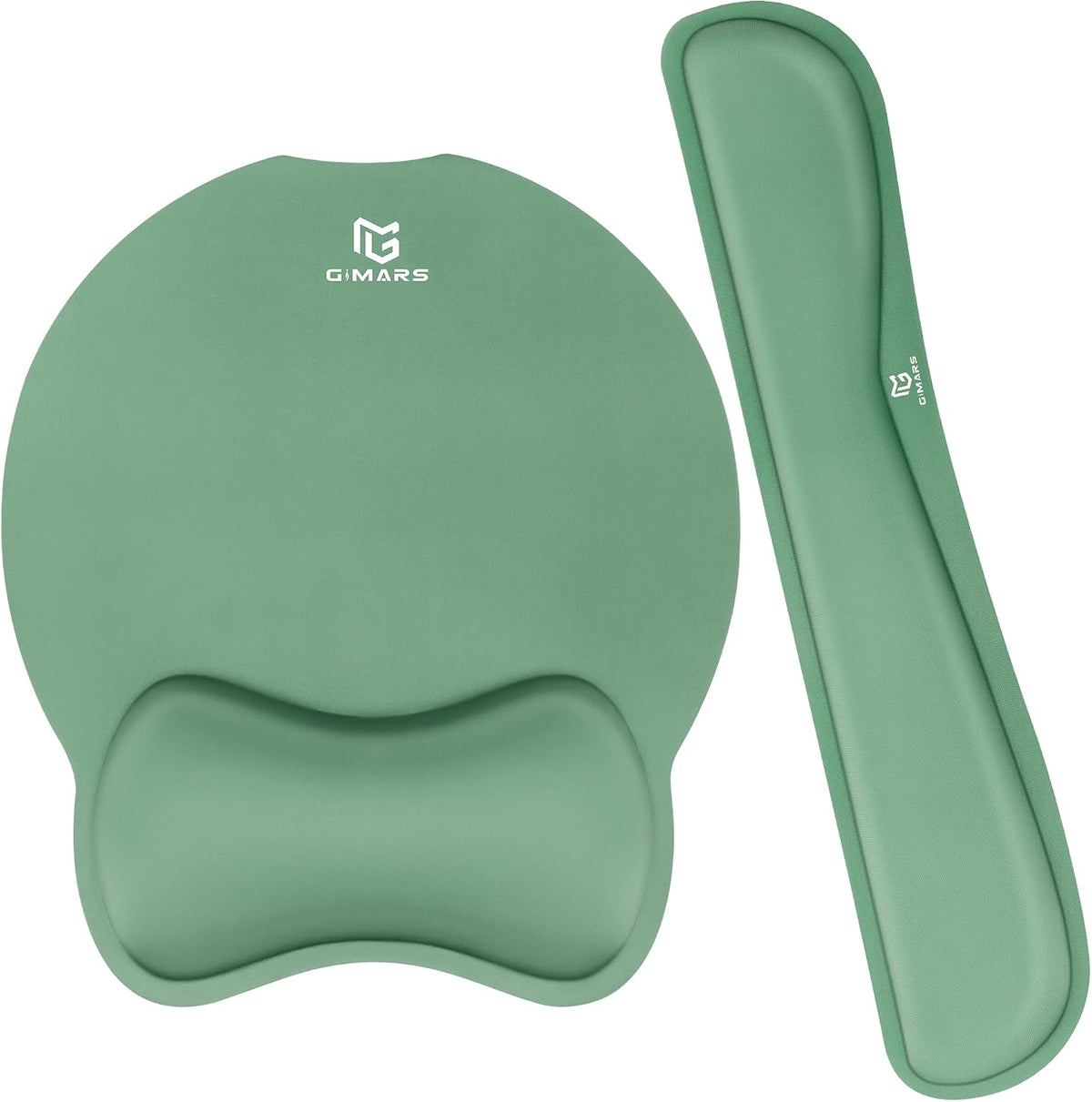 Upgrade Enlarge Superfine Fibre Soft Smooth Gel Ergonomic Mouse Pad Wrist Support and Keyboard Wrist Rest for Computer, Laptop, Mac, Gaming and Office, Durable, Comfortable and Pain Relief