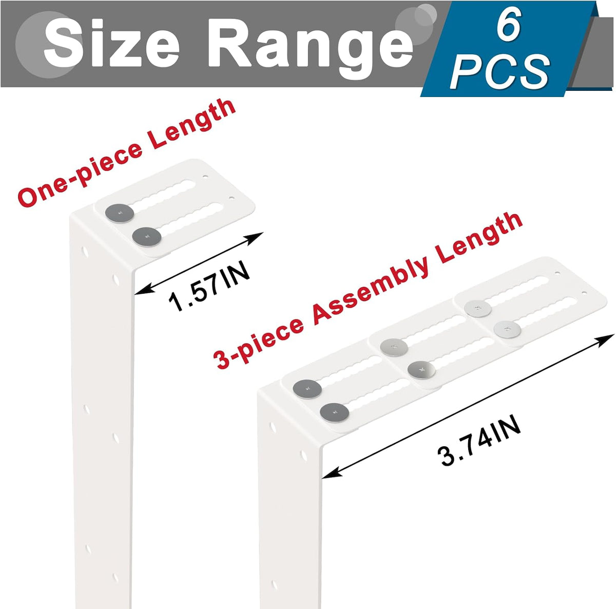 11 Inch 2-Tier Hanging Cubicle Shelf with Adjustable Hooks, Metal Organizer