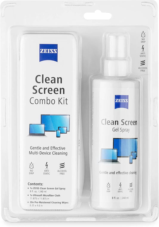 Screen Cleaning Combo Kit for Computers, Phones, Televisions and More