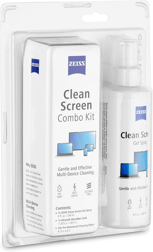 Screen Cleaning Combo Kit for Computers, Phones, Televisions and More