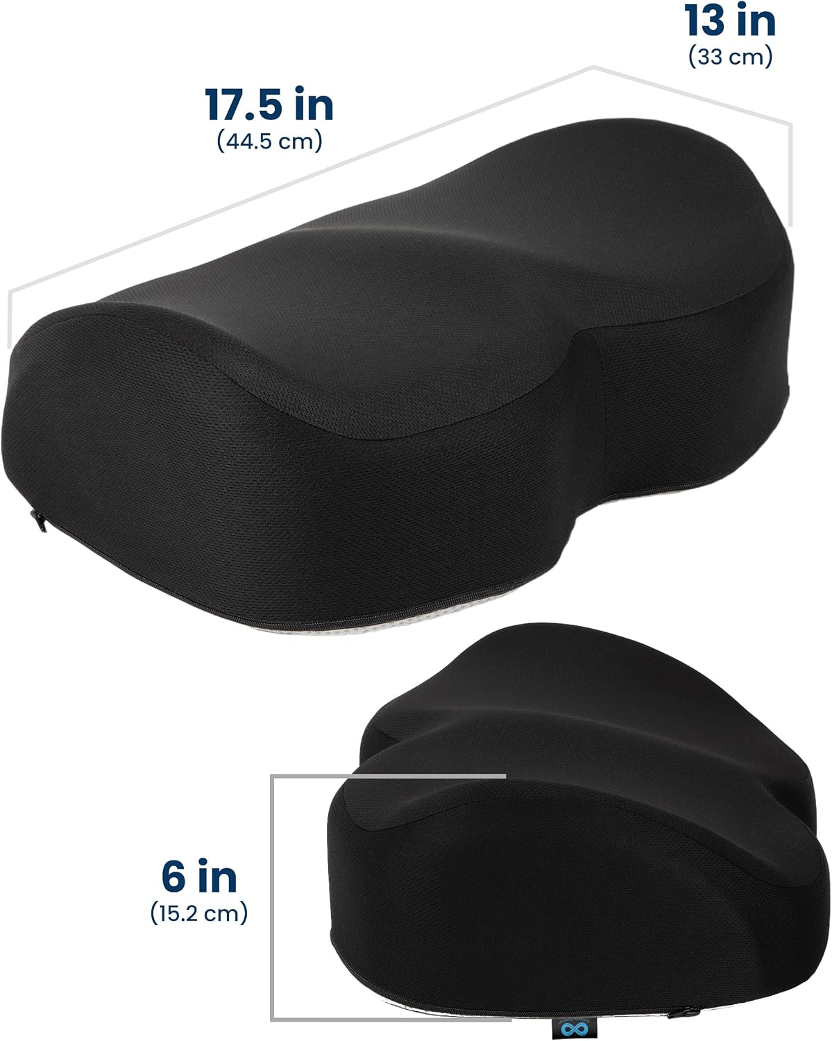 Foot Rest for Under Desk at Work - Memory Foam Office Foot Stool & Under Desk Footrest Leg Elevation Pillow for Gaming & Home Office, Supports Posture