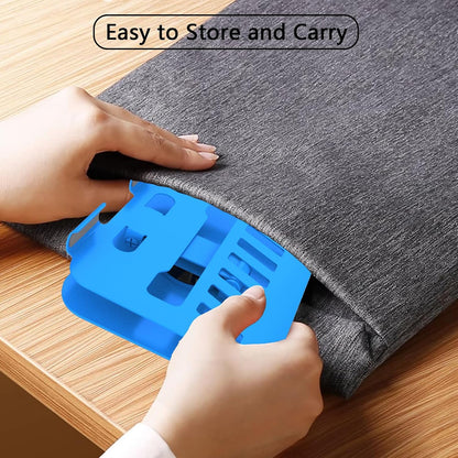 Metal Tablet Stand Holder Adjustable for iPad Kindle Tab, Black