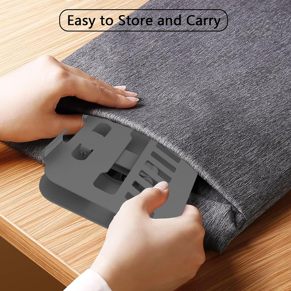 Metal Tablet Stand Holder Adjustable for iPad Kindle Tab, Black