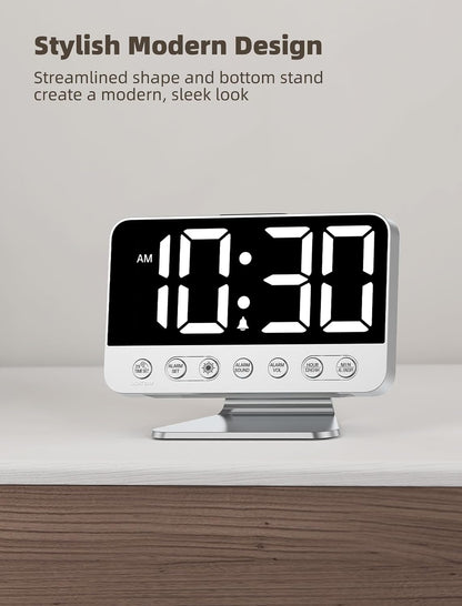 Digital Alarm Clocks for Bedrooms: Easy to Read Across The Room