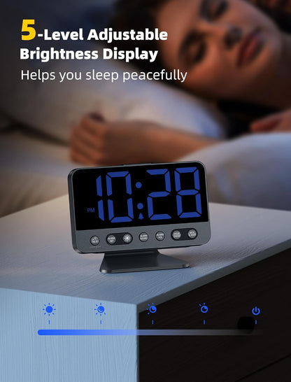 Digital Alarm Clocks for Bedrooms: Easy to Read Across The Room