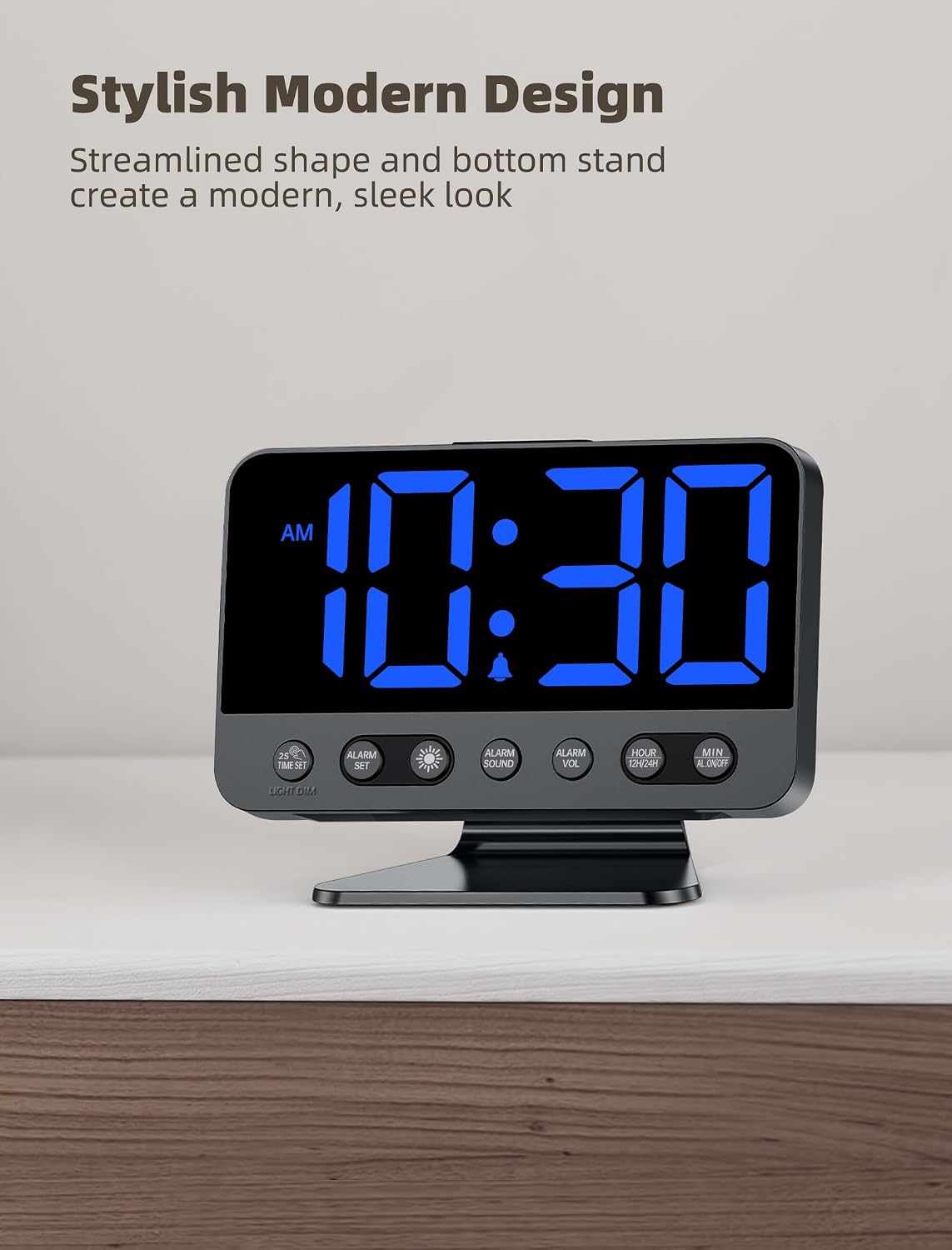 Digital Alarm Clocks for Bedrooms: Easy to Read Across The Room