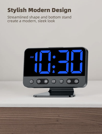 Digital Alarm Clocks for Bedrooms: Easy to Read Across The Room