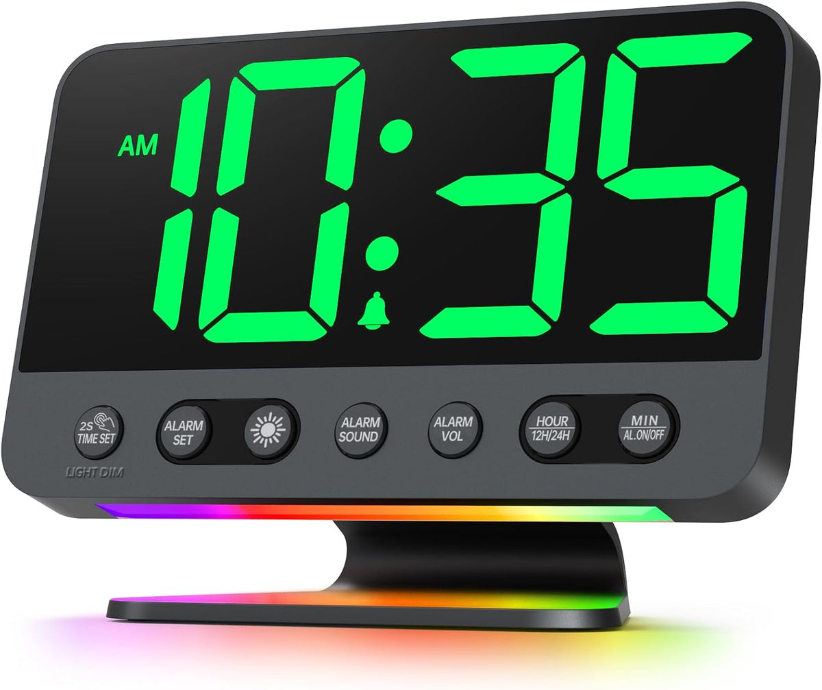 Digital Alarm Clocks for Bedrooms: Easy to Read Across The Room