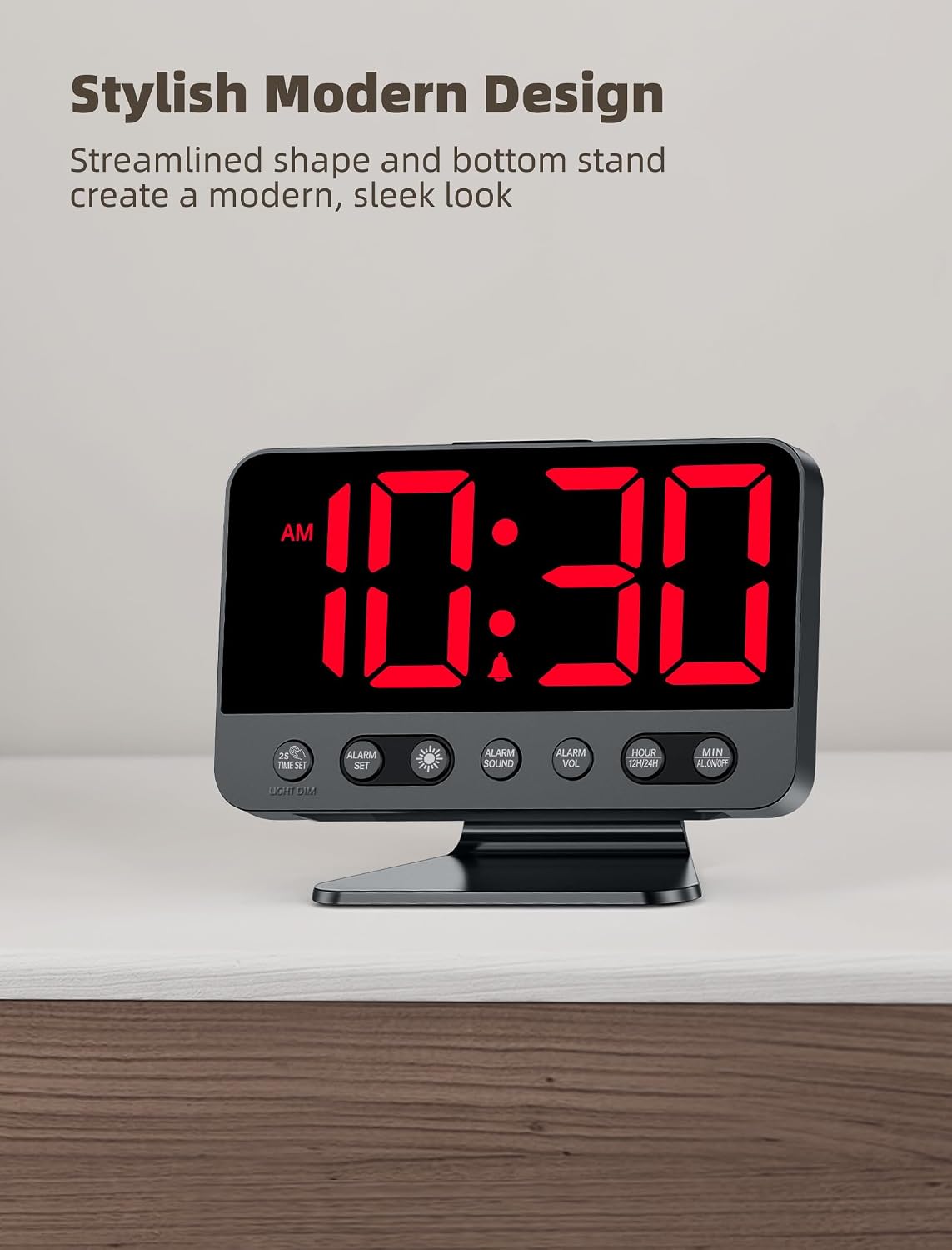 Digital Alarm Clocks for Bedrooms: Easy to Read Across The Room