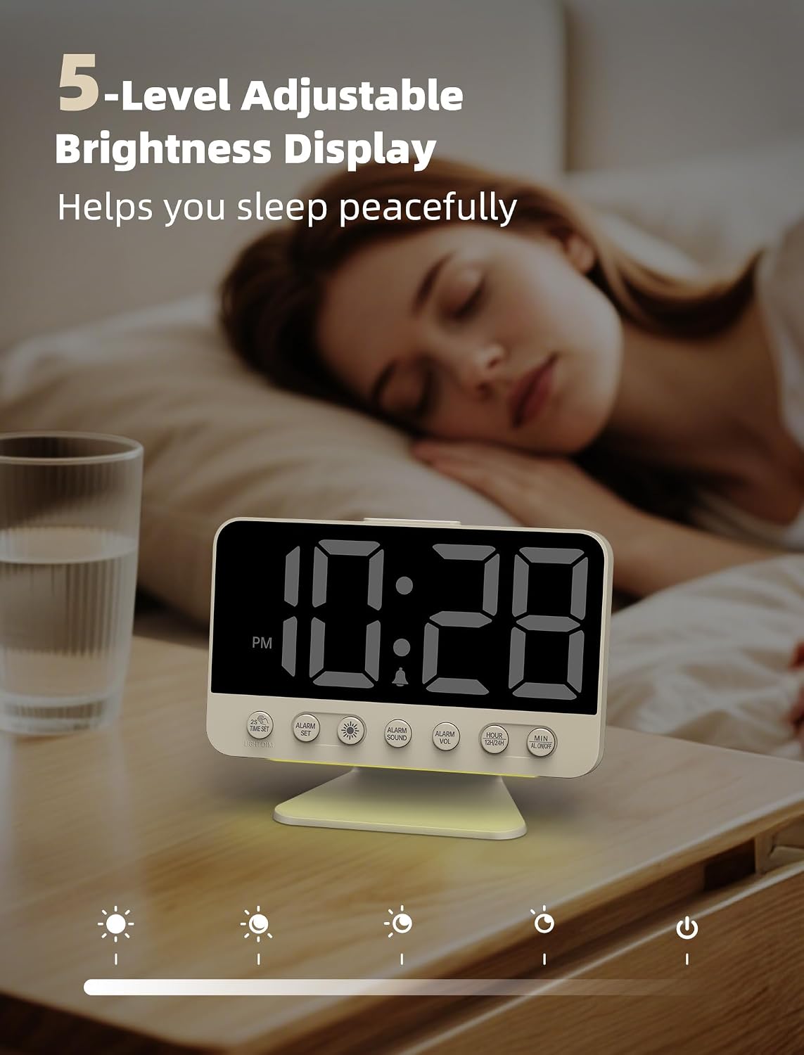 Digital Alarm Clocks for Bedrooms: Easy to Read Across The Room