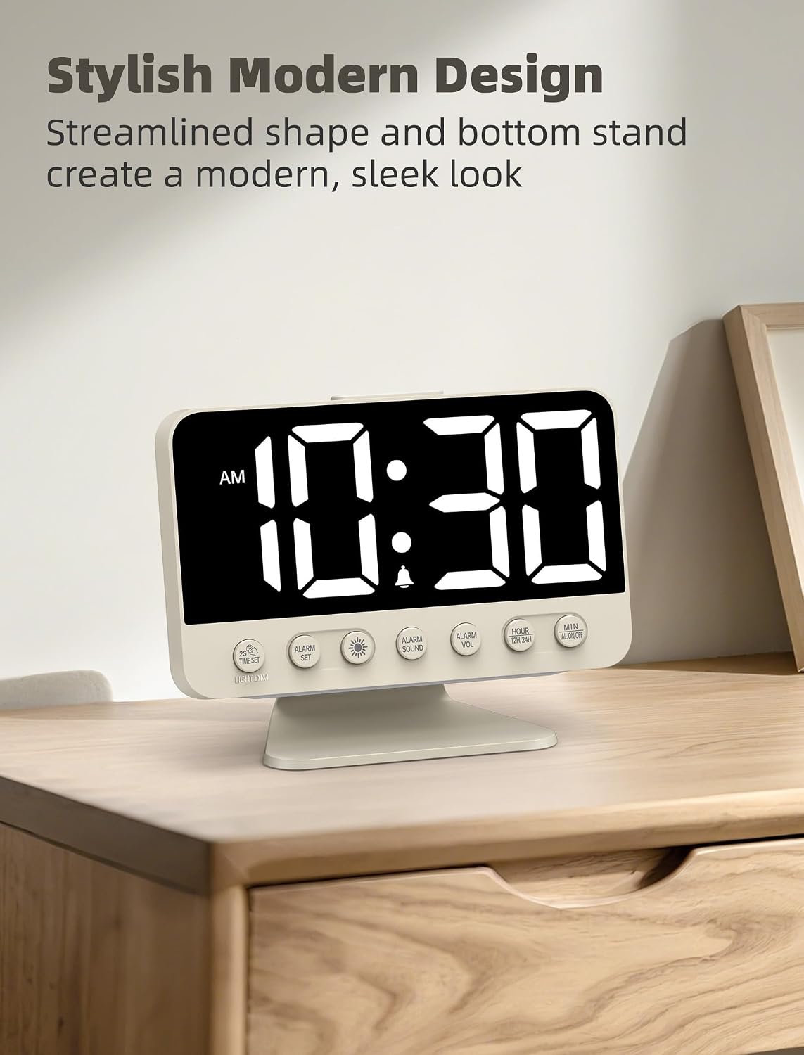 Digital Alarm Clocks for Bedrooms: Easy to Read Across The Room