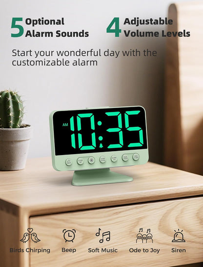 Digital Alarm Clocks for Bedrooms: Easy to Read Across The Room