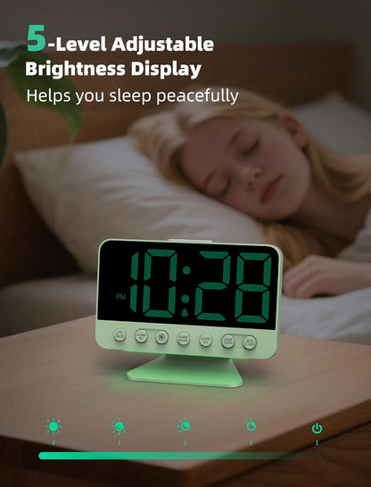 Digital Alarm Clocks for Bedrooms: Easy to Read Across The Room