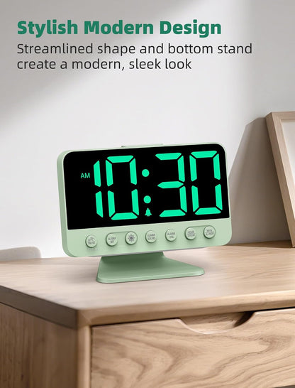 Digital Alarm Clocks for Bedrooms: Easy to Read Across The Room
