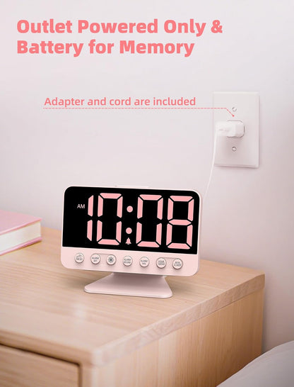 Digital Alarm Clocks for Bedrooms: Easy to Read Across The Room