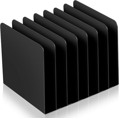 Metal Desktop File Organizer, 15 Compartment, Vertical File Sorter