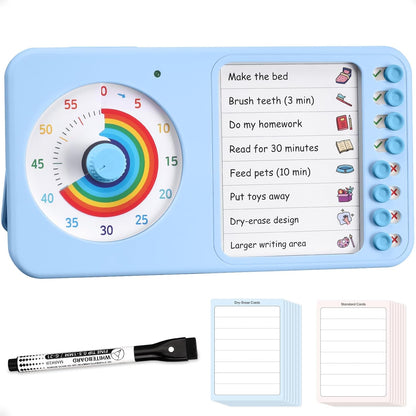 2-in-1 Visual Timer ADHD with Task Board, to-Do List, Checklist