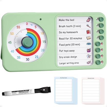 2-in-1 Visual Timer ADHD with Task Board, to-Do List, Checklist