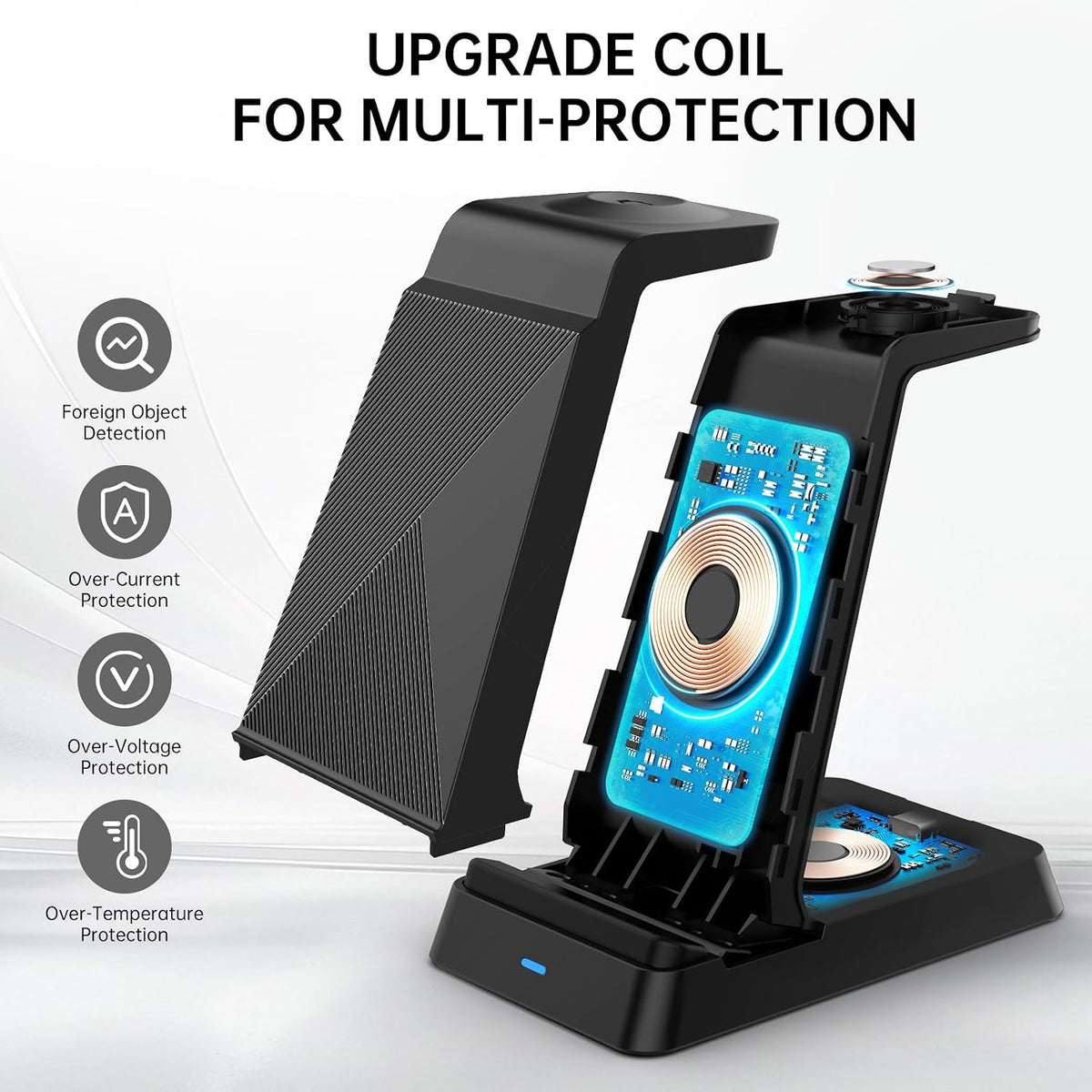 2026 Magnetic 3 in 1 Fast Wireless Charger