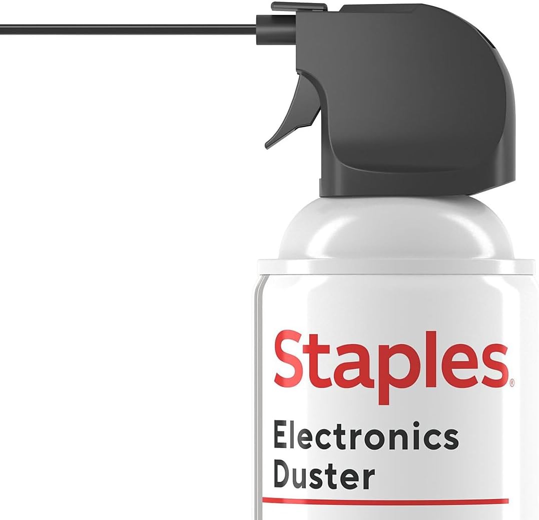 Compressed Air Duster, 10 oz Can, Electronics & Keyboards, Office