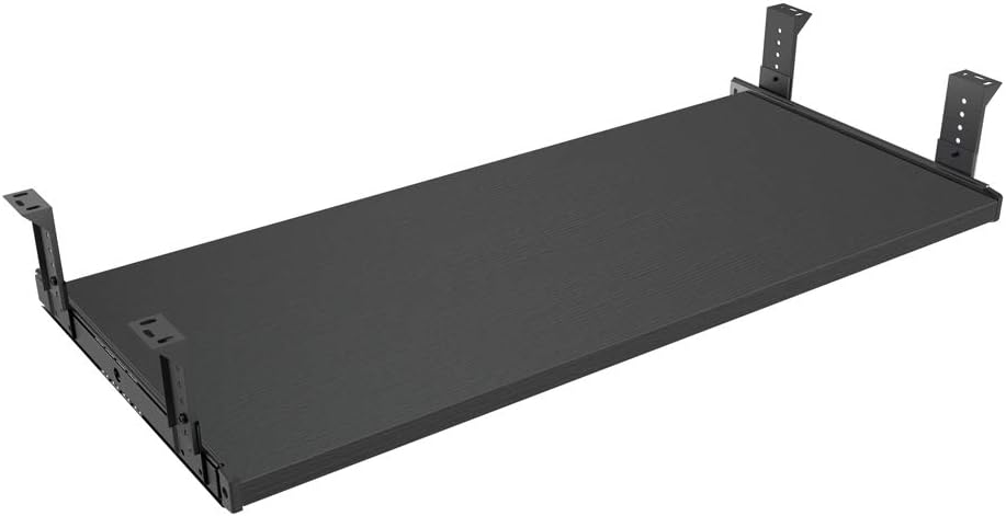 Office Product 20/24/30 inch Keyboard Drawer Tray (30 inch, Black)