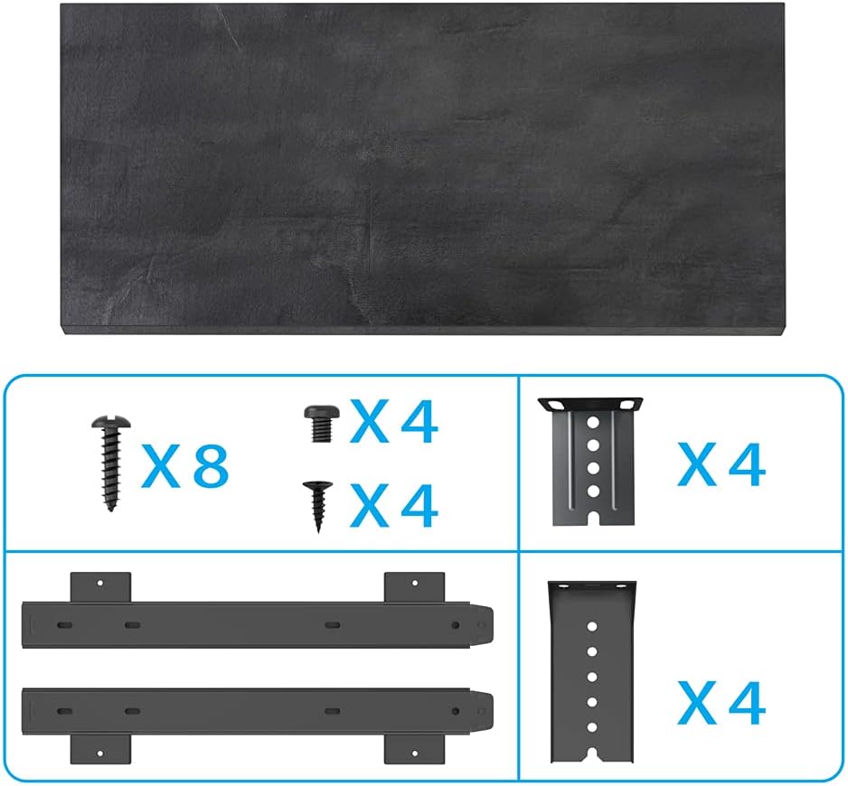 Office Product 20/24/30 inch Keyboard Drawer Tray (30 inch, Black)