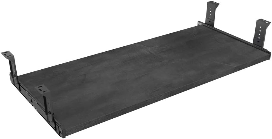 Office Product 20/24/30 inch Keyboard Drawer Tray (30 inch, Black)
