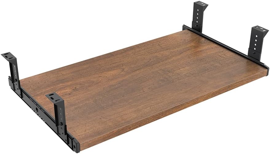 Office Product 20/24/30 inch Keyboard Drawer Tray (30 inch, Black)