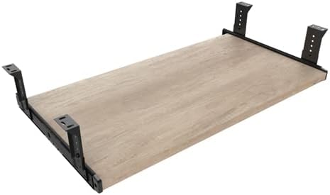 Office Product 20/24/30 inch Keyboard Drawer Tray (30 inch, Black)