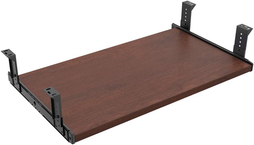Office Product 20/24/30 inch Keyboard Drawer Tray (30 inch, Black)