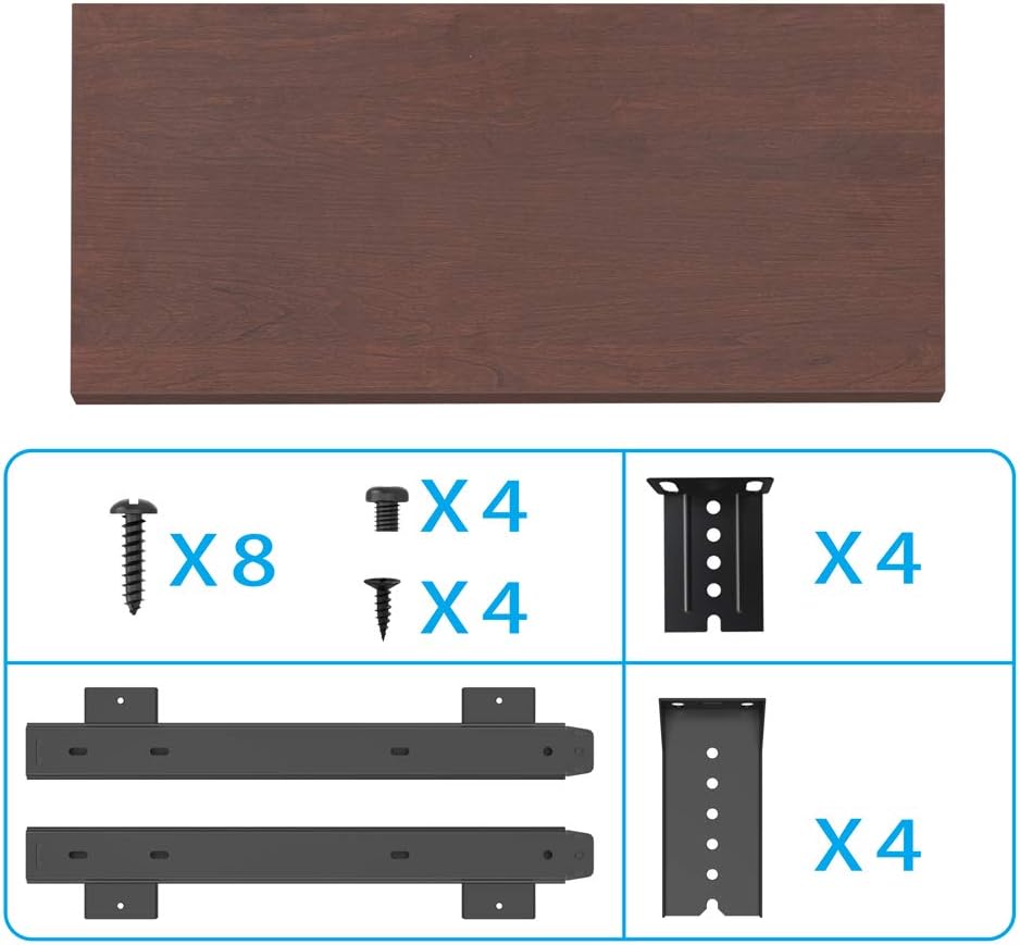 Office Product 20/24/30 inch Keyboard Drawer Tray (30 inch, Black)