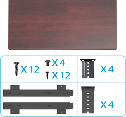 Office Product 20/24/30 inch Keyboard Drawer Tray (30 inch, Black)