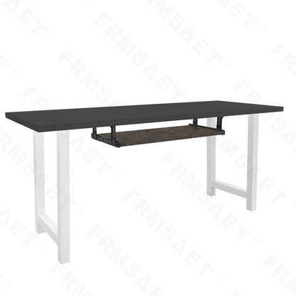 Office Product 20/24/30 inch Keyboard Drawer Tray (30 inch, Black)