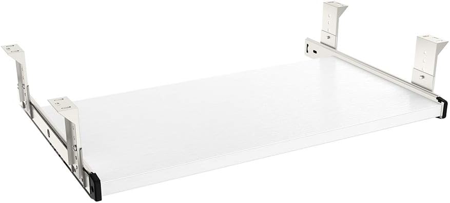 Office Product 20/24/30 inch Keyboard Drawer Tray (30 inch, Black)