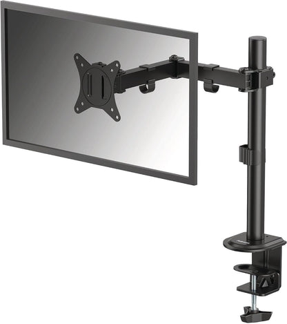 Fellowes Everyday Adjustable Dual Monitor Arm – Holds Two Screens up to 32" (inch) Weighing 19.84 lbs Each, Tilt, Swivel, Rotate, VESA 75/100, Clamp or Grommet Mount, Cable Management