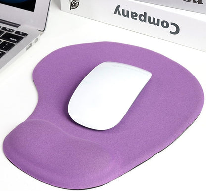 Ergonomic Mouse Pad with Wrist Rest, Gel Wrist Support Mousepad, Pain Relief Laptop Computer Mouse Pad, Non-Slip Mouse Pads for Office & Home (Black, 9.5 x 8.3 in)