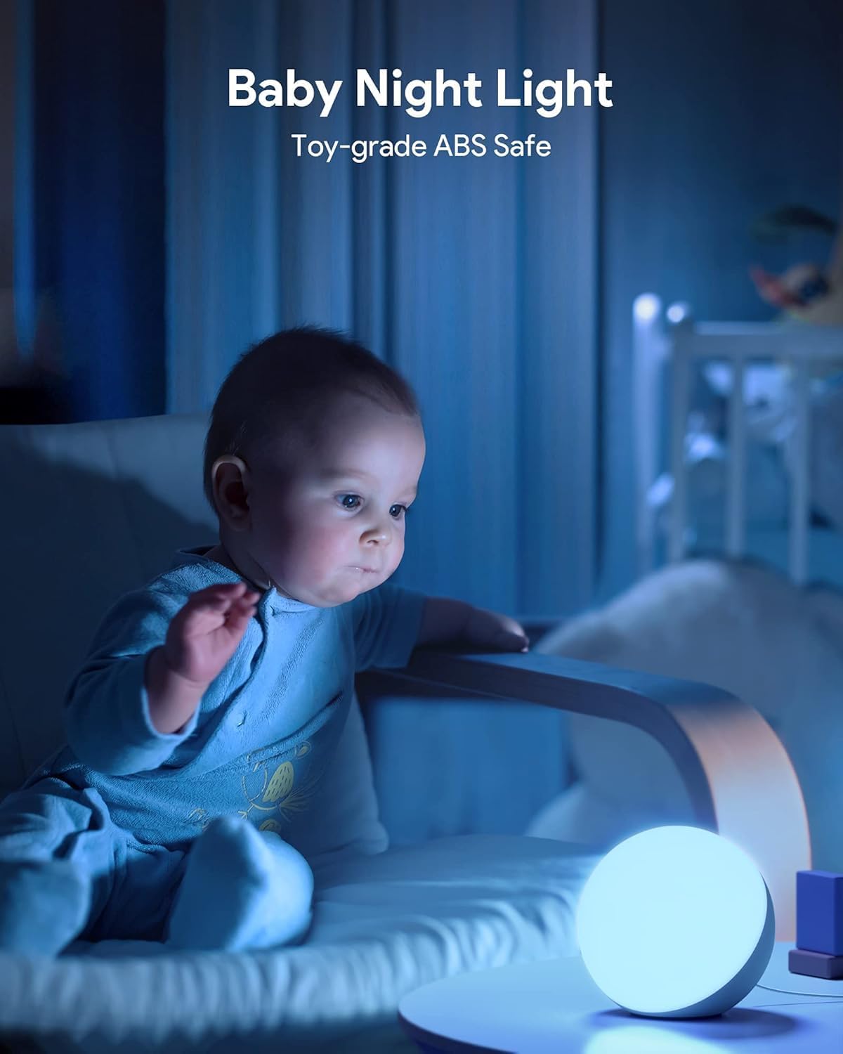 Hifree Smart Table Lamp, Dimmable Desk Lamp with App/Voice Control, LED RGB Color Changing Touch Lamp, Night Lamp for Bedroom Compatible with Alexa